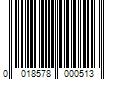 Barcode Image for UPC code 0018578000513