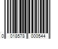 Barcode Image for UPC code 0018578000544