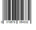 Barcode Image for UPC code 0018578054332