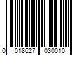 Barcode Image for UPC code 0018627030010