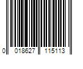 Barcode Image for UPC code 0018627115113