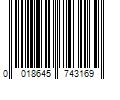 Barcode Image for UPC code 0018645743169