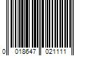 Barcode Image for UPC code 0018647021111