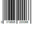 Barcode Image for UPC code 00186852000600