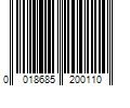 Barcode Image for UPC code 00186852001126