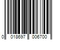 Barcode Image for UPC code 0018697006700