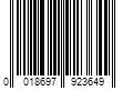 Barcode Image for UPC code 0018697923649