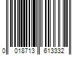 Barcode Image for UPC code 0018713613332