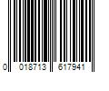 Barcode Image for UPC code 0018713617941