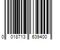 Barcode Image for UPC code 0018713639400