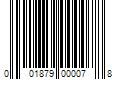 Barcode Image for UPC code 001879000078