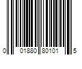 Barcode Image for UPC code 001880801015