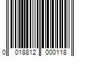 Barcode Image for UPC code 0018812000118