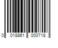 Barcode Image for UPC code 0018861000718