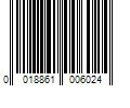 Barcode Image for UPC code 0018861006024