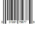 Barcode Image for UPC code 001891756779