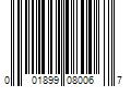 Barcode Image for UPC code 001899080067