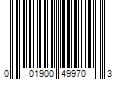 Barcode Image for UPC code 001900499703