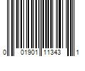 Barcode Image for UPC code 001901113431