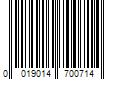 Barcode Image for UPC code 0019014700714