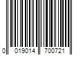 Barcode Image for UPC code 0019014700721