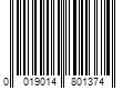 Barcode Image for UPC code 0019014801374