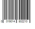 Barcode Image for UPC code 0019014802210