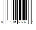 Barcode Image for UPC code 001901505861