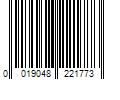 Barcode Image for UPC code 0019048221773