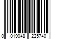 Barcode Image for UPC code 0019048225740