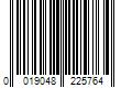 Barcode Image for UPC code 0019048225764