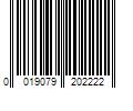 Barcode Image for UPC code 0019079202222