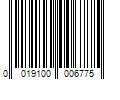 Barcode Image for UPC code 0019100006775