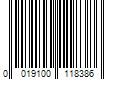 Barcode Image for UPC code 0019100118386