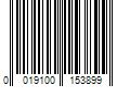 Barcode Image for UPC code 0019100153899