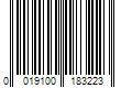 Barcode Image for UPC code 0019100183223. Product Name: KAO USA INC. Jergens Natural Glow 3-Day Sunless Tanning Lotion  Medium to Deep Skin Tone  4 fl oz