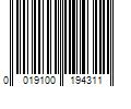 Barcode Image for UPC code 0019100194311