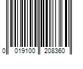 Barcode Image for UPC code 0019100208360