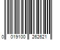 Barcode Image for UPC code 0019100262621