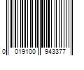 Barcode Image for UPC code 00191009433743