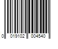 Barcode Image for UPC code 0019102004540