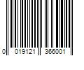 Barcode Image for UPC code 00191213660041