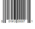 Barcode Image for UPC code 001913000071