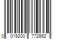 Barcode Image for UPC code 0019200772662