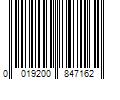 Barcode Image for UPC code 0019200847162