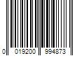 Barcode Image for UPC code 0019200994873