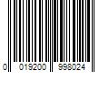 Barcode Image for UPC code 0019200998024