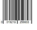 Barcode Image for UPC code 0019218259803