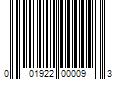 Barcode Image for UPC code 001922000093