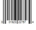 Barcode Image for UPC code 001923227574